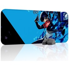 mousepad bastir Persona 3 Kaymaz Dikişli Kauçuk Oyuncu Mousepad V3 - 70X30 Xl Gaming Mouse Pad Fare Altlığı