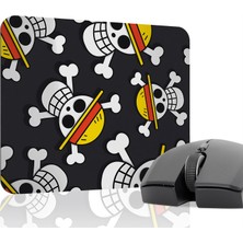 mousepad bastir One Piece Kaymaz Dikişli Kauçuk Oyuncu Mousepad V5 - 22X18 Gaming Mouse Pad Fare Altlığı