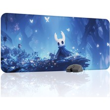 mousepad bastir Hollow Knight Kaymaz Dikişli Kauçuk Oyuncu Mousepad V4 - 90X40 Xxl Gaming Mouse Pad Fare Altlığı