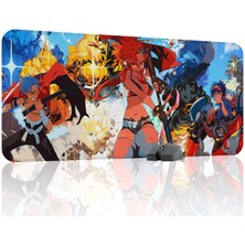 mousepad bastir Gurren Lagann Kaymaz Dikişli Kauçuk Oyuncu Mousepad V5 - 90X40 Xxl Gaming Mouse Pad Fare Altlığı