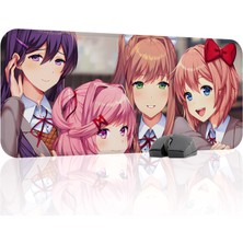 mousepad bastir Ddlc Kaymaz Dikişli Kauçuk Oyuncu Mousepad V4 - 70X30 Xl Gaming Mouse Pad Fare Altlığı