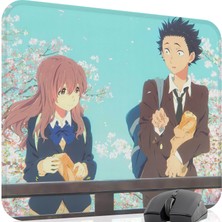 mousepad bastir Koe No Katachi Kaymaz Dikişli Kauçuk Oyuncu Mousepad V5 - 48X40 Xl Gaming Mouse Pad Fare Altlığı