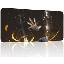 mousepad bastir Demon's Souls Kaymaz Dikişli Kauçuk Oyuncu Mousepad V3 - 90X40 Xxl Gaming Mouse Pad Fare Altlığı