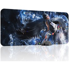 mousepad bastir Bayonetta Kaymaz Dikişli Kauçuk Oyuncu Mousepad V5 - 90X40 Xxl Gaming Mouse Pad Fare Altlığı