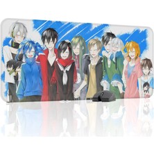 mousepad bastir Kagerou Project Kaymaz Dikişli Kauçuk Oyuncu Mousepad V4 - 90X40 Xxl Gaming Mouse Pad Fare Altlığı