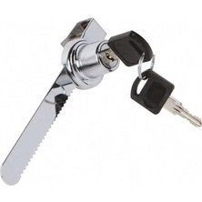 abnturk Anahtarlı Dolap Kilidi Sürgülü Kilit Cam Kilidi Vitrin Kapı Kilidi Mağaza Dükkan Kilidi