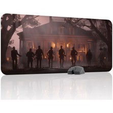 mousepad bastir Red Dead Redemption 2 Kaymaz Dikişli Kauçuk Oyuncu Mousepad V4 - 90X40 Xxl Gaming Mouse Pad Fare Altlığı