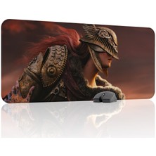 mousepad bastir Elden Ring Kaymaz Dikişli Kauçuk Oyuncu Mousepad V2 - 90X40 Xxl Gaming Mouse Pad Fare Altlığı