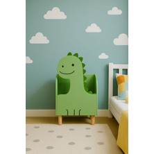 Özgürce Eğitici Dinozor Kitaplık, Çocuklar Için Renkli ve Dayanıklı Tasarım