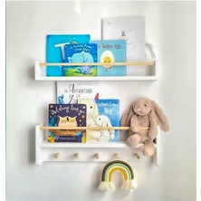 Özgürce 80 cm Mdf Montessori Raf ve Kitaplık, Şık ve Kullanışlı Tasarım