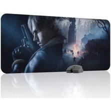 mousepad bastir Resident Evil Kaymaz Dikişli Kauçuk Oyuncu Mousepad V1 - 90X40 Xxl Gaming Mouse Pad Fare Altlığı