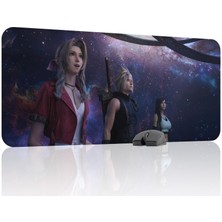 mousepad bastir Final Fantasy Kaymaz Dikişli Kauçuk Oyuncu Mousepad V3 - 90X40 Xxl Gaming Mouse Pad Fare Altlığı