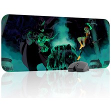 mousepad bastir Hades 2 Kaymaz Dikişli Kauçuk Oyuncu Mousepad V5 - 70X30 Xl Gaming Mouse Pad Fare Altlığı
