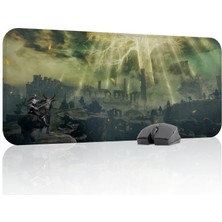mousepad bastir Elden Ring Kaymaz Dikişli Kauçuk Oyuncu Mousepad V5 - 70X30 Xl Gaming Mouse Pad Fare Altlığı