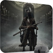 mousepad bastir Bloodborne Kaymaz Dikişli Kauçuk Oyuncu Mousepad V1 - 48X40 Xl Gaming Mouse Pad Fare Altlığı