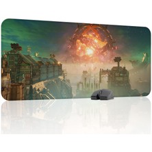 mousepad bastir Split Fiction Kaymaz Dikişli Kauçuk Oyuncu Mousepad V2 - 90X40 Xxl Gaming Mouse Pad Fare Altlığı