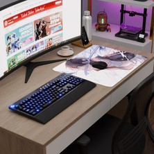 mousepad bastir Noragami Kaymaz Dikişli Kauçuk Oyuncu Mousepad V2 - 48X40 Xl Gaming Mouse Pad Fare Altlığı