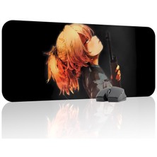 mousepad bastir Youjo Senki Kaymaz Dikişli Kauçuk Oyuncu Mousepad V3 - 70X30 Xl Gaming Mouse Pad Fare Altlığı