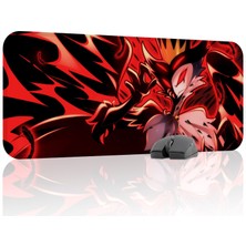 mousepad bastir Helluva Boss Kaymaz Dikişli Kauçuk Oyuncu Mousepad V2 - 70X30 Xl Gaming Mouse Pad Fare Altlığı