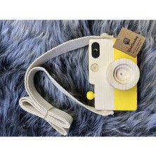 Özgürce Ahşap Bebek Fotoğraf Makinesi, Montessori Organik Oyuncak, +1 Yaş