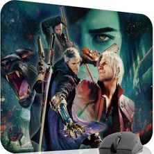 mousepad bastir Devil May Cry Kaymaz Dikişli Kauçuk Oyuncu Mousepad V1 - 48X40 Xl Gaming Mouse Pad Fare Altlığı