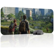 mousepad bastir The Last Of Us Kaymaz Dikişli Kauçuk Oyuncu Mousepad V5 - 70X30 Xl Gaming Mouse Pad Fare Altlığı