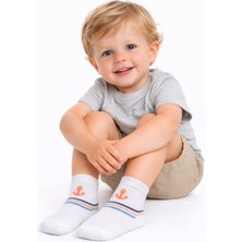 Gigi Giyim Çapa Desenli Erkek Çocuk Soket Çorap