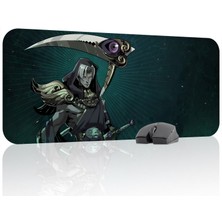 mousepad bastir Hades Kaymaz Dikişli Kauçuk Oyuncu Mousepad V5 - 70X30 Xl Gaming Mouse Pad Fare Altlığı