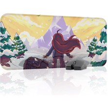 mousepad bastir Celeste Kaymaz Dikişli Kauçuk Oyuncu Mousepad V1 - 70X30 Xl Gaming Mouse Pad Fare Altlığı