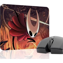 mousepad bastir Hollow Knight Silksong Kaymaz Dikişli Kauçuk Oyuncu Mousepad V4 - 22X18 Gaming Mouse Pad Fare Altlığı