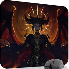 mousepad bastir Diablo Kaymaz Dikişli Kauçuk Oyuncu Mousepad V4 - 48X40 Xl Gaming Mouse Pad Fare Altlığı