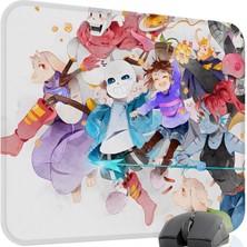 mousepad bastir Undertale Kaymaz Dikişli Kauçuk Oyuncu Mousepad V3 - 48X40 Xl Gaming Mouse Pad Fare Altlığı
