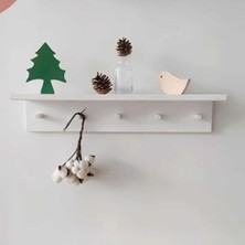 Özgürce 70CM Çocuk Odası Montessori Askılık, Şık ve Kullanışlı Dekorasyon Parçası