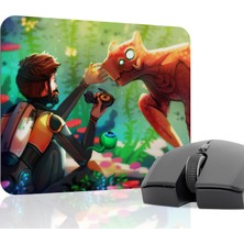mousepad bastir Subnautica Kaymaz Dikişli Kauçuk Oyuncu Mousepad V4 - 22X18 Gaming Mouse Pad Fare Altlığı