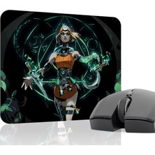 mousepad bastir Hades 2 Kaymaz Dikişli Kauçuk Oyuncu Mousepad V1 - 22X18 Gaming Mouse Pad Fare Altlığı