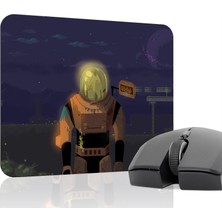 mousepad bastir Risk Of Rain Kaymaz Dikişli Kauçuk Oyuncu Mousepad V5 - 22X18 Gaming Mouse Pad Fare Altlığı