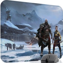 mousepad bastir God Of War Kaymaz Dikişli Kauçuk Oyuncu Mousepad V1 - 48X40 Xl Gaming Mouse Pad Fare Altlığı
