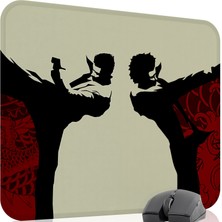 mousepad bastir Yakuza Kaymaz Dikişli Kauçuk Oyuncu Mousepad V1 - 48X40 Xl Gaming Mouse Pad Fare Altlığı