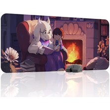 mousepad bastir Undertale Kaymaz Dikişli Kauçuk Oyuncu Mousepad V5 - 90X40 Xxl Gaming Mouse Pad Fare Altlığı