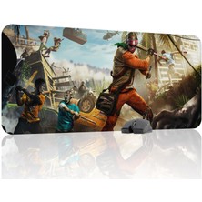 mousepad bastir Dying Light Kaymaz Dikişli Kauçuk Oyuncu Mousepad V2 - 90X40 Xxl Gaming Mouse Pad Fare Altlığı