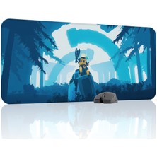 mousepad bastir Risk Of Rain Kaymaz Dikişli Kauçuk Oyuncu Mousepad V3 - 90X40 Xxl Gaming Mouse Pad Fare Altlığı
