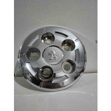 Yk Peugeot Boxer 16 Inç Uyumlu Krom Kaplama Orta Jant Kapağı 4'lü Takım