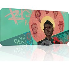 mousepad bastir Detroit Become Human Kaymaz Dikişli Kauçuk Oyuncu Mousepad V5 - 90X40 Xxl Gaming Mouse Pad Fare Altlığı