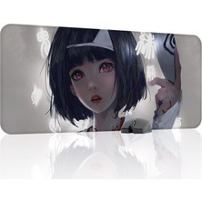 mousepad bastir Noragami Kaymaz Dikişli Kauçuk Oyuncu Mousepad V1 - 90X40 Xxl Gaming Mouse Pad Fare Altlığı