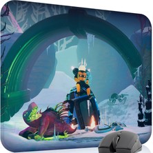 mousepad bastir Risk Of Rain Kaymaz Dikişli Kauçuk Oyuncu Mousepad V4 - 48X40 Xl Gaming Mouse Pad Fare Altlığı