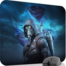 mousepad bastir Stalker Kaymaz Dikişli Kauçuk Oyuncu Mousepad V1 - 48X40 Xl Gaming Mouse Pad Fare Altlığı