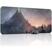 mousepad bastir Journey Kaymaz Dikişli Kauçuk Oyuncu Mousepad V5 - 90X40 Xxl Gaming Mouse Pad Fare Altlığı