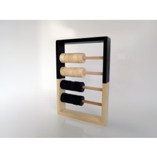 Özgürce Renkli Ahşap Abaküs, Çocuklar Için Eğlenceli Öğrenme Oyunu