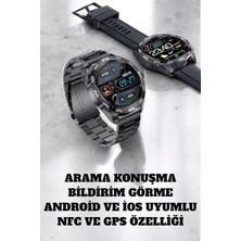Akıllı Saat Arama Cevaplayan Titreşim Özelliğiyle Bildirim Görebilen - Bamido