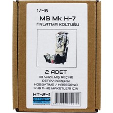 Hobbytime 241 1/48 Ölçek, MB Mk. H-7 Fırlatma Koltuğu, 2 Adet, 3D Yazılmış Reçine Detay Parçası
